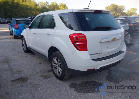 2017 Chevrolet Equinox Ls из США, поврежденный, VIN 2GNFLEEK8H6285436